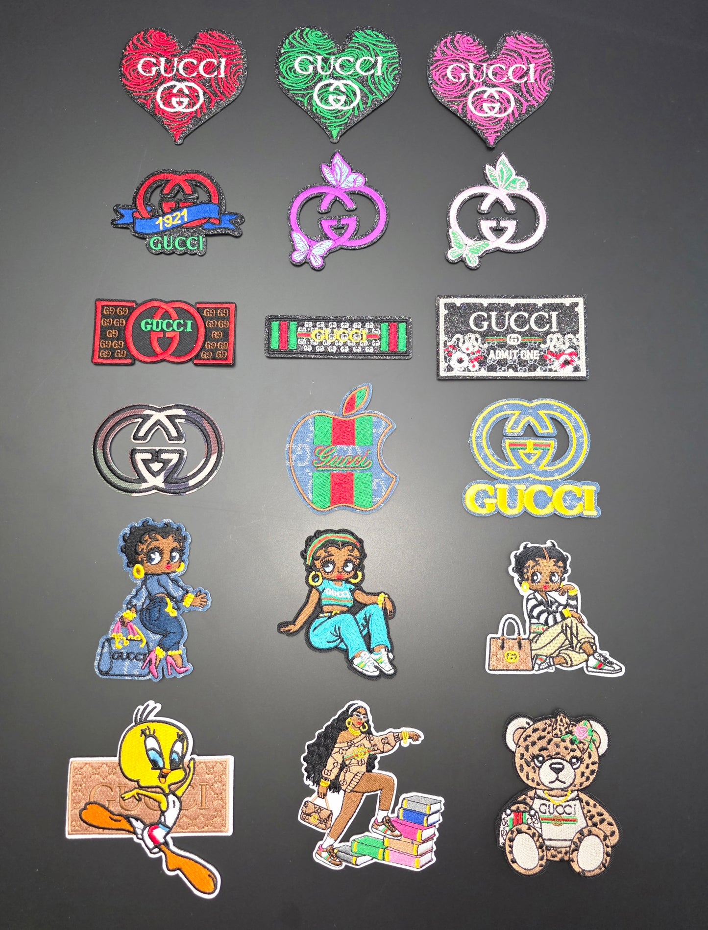 Designer Inspired Patches/DTF