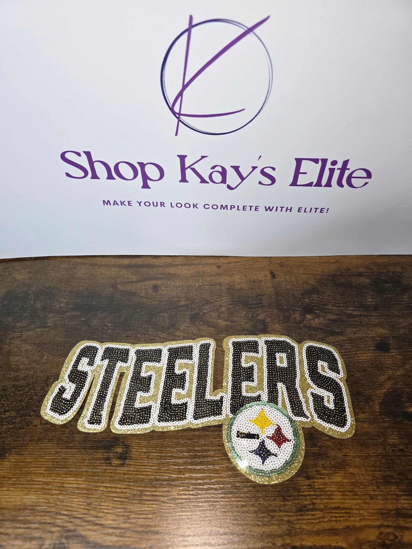 Football Iron-On Patches