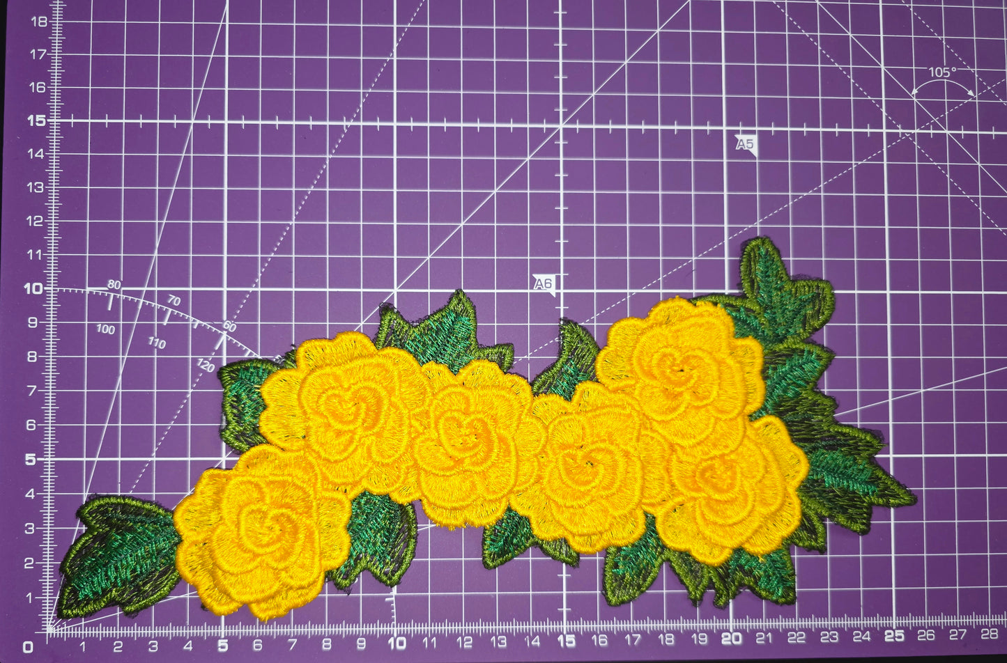 Flowered Stem (Glue/Sew On)