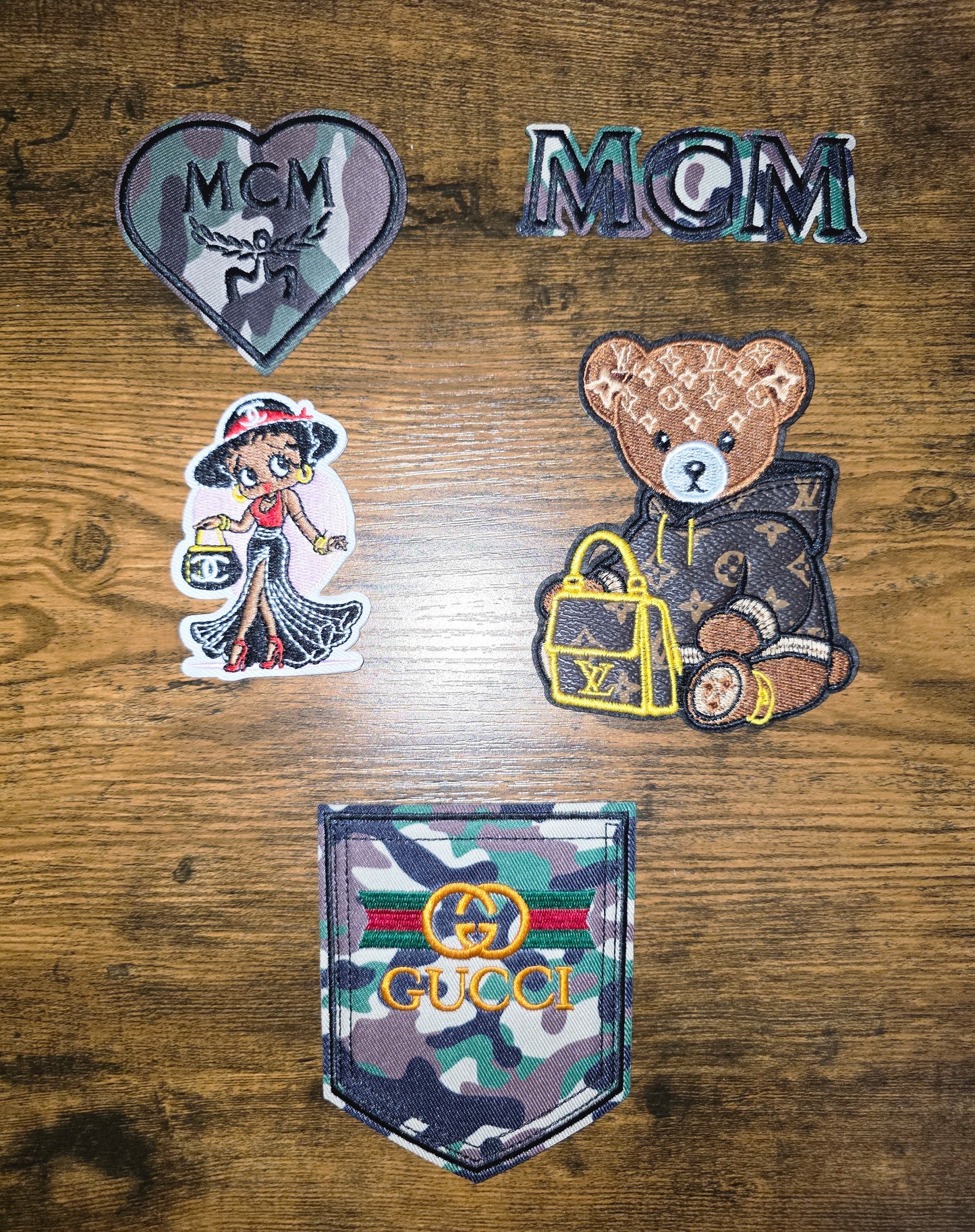 Designer Inspired Patches/DTF