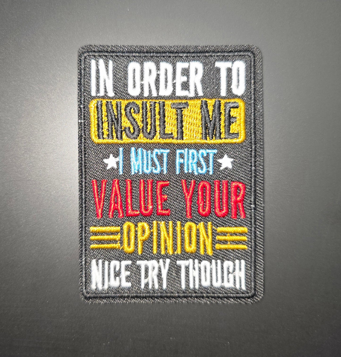 Pt.43 Statement Patches