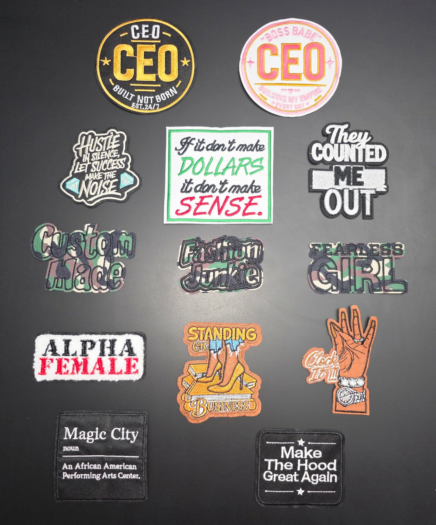 Pt. 49 Statement Patches