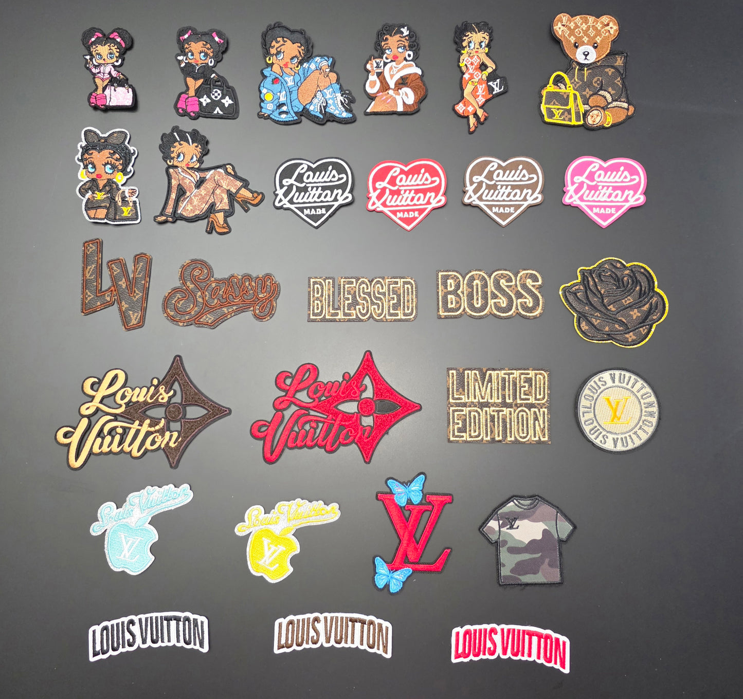 Designer Inspired Patches/DTF