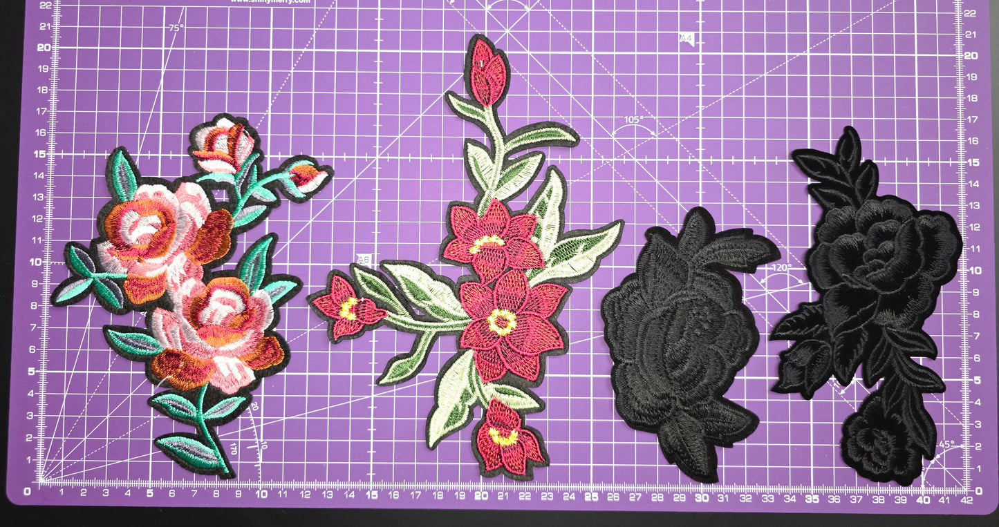 Iron on Flowers