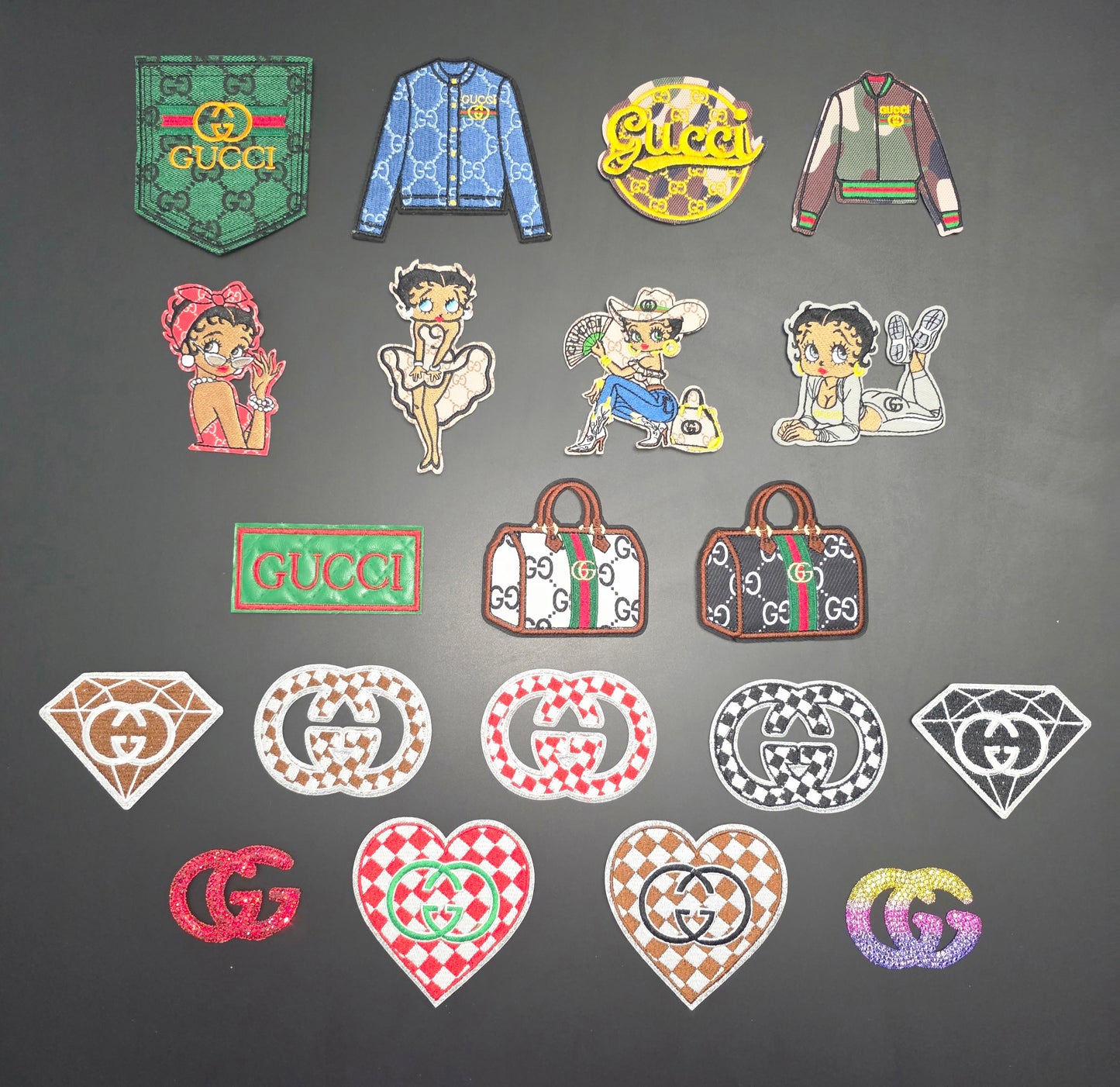 Designer Inspired Patches/DTF