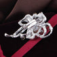 Mini 2 Piece Silver Brooch