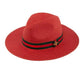 Bee Straw Fedora Hat