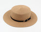 Flat Top Straw Hat