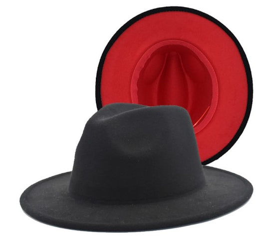 Red Bottom Fedora