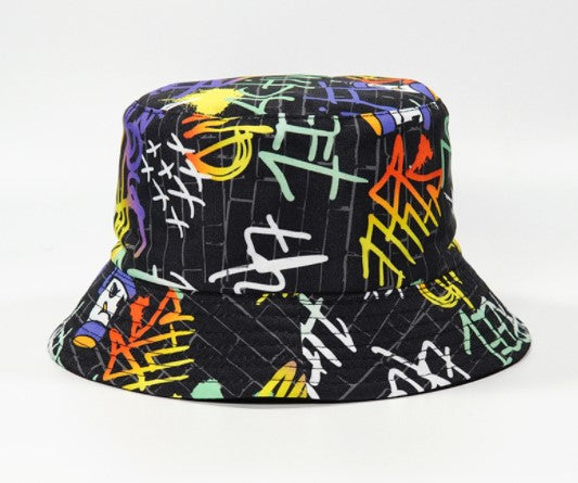 Graffiti Bucket Hat