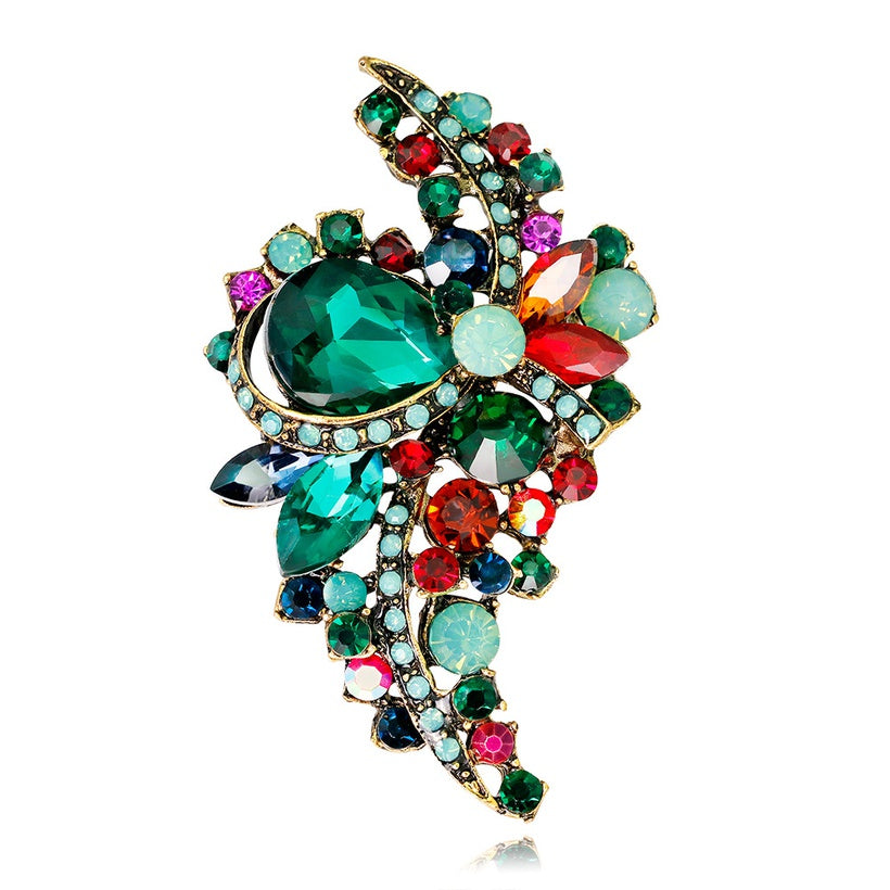 Sweetheart Brooch (Green or Pink)