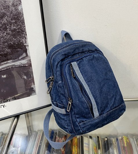 Denim Backpack