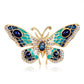 Small Butterfly Alloy Brooch