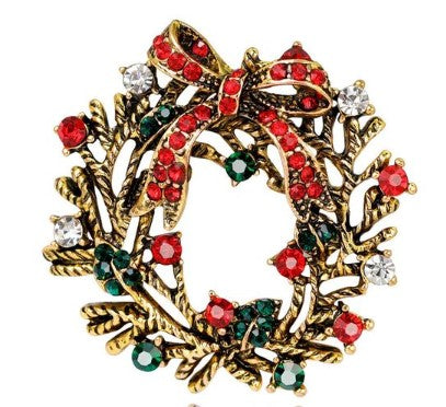 Variety of Christmas Brooches