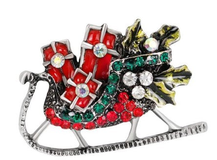 Variety of Christmas Brooches